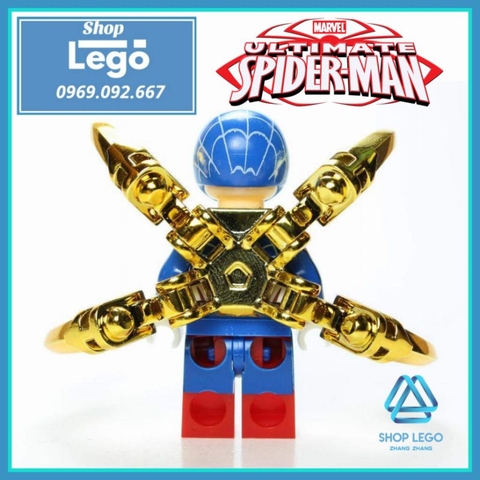 Xếp hình người nhện Captain Spider-Man Lego Minifigures Kopf KF6090 KF1168