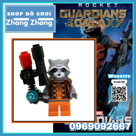 Xếp hình Rocket Racoon - The Guardian of Galaxy Lego Minifigures WM284