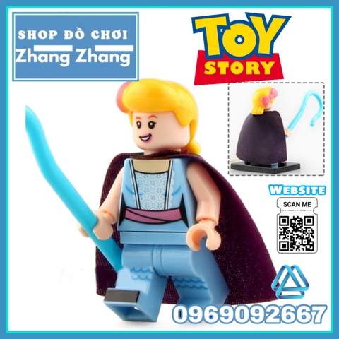 Xếp hình Toys Story Buzz Lightyear Woody Jessie Alien Bunny Bo Peep Gabby Duke Caboom Lego Minifigures Wm6060