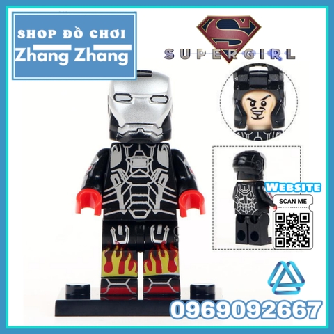 Xếp hình Siêu anh hùng Li gan huan
- FireStar
- The Red woman 
- SuperWoman Lego Minifigures Wm Wm6005