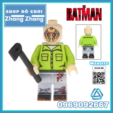 Xếp hình Deadshot Harley Quinn Prom Zombie Batgirl Batman Beyond Joker Spider-Man 2099 Lego Minifigures Pogo PG8143