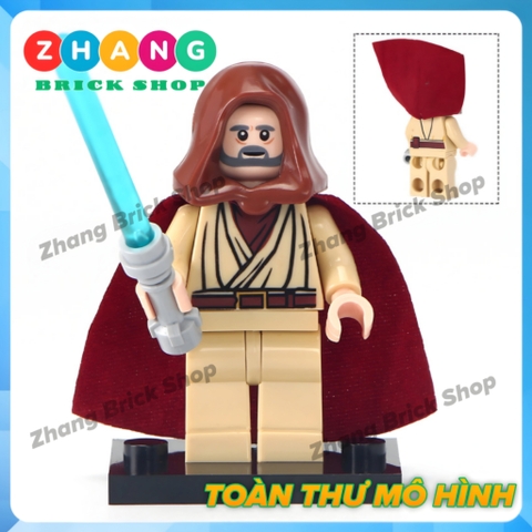 Xếp hình Star Wars Obi-Wan Imperial Guard Stormtrooper Darth Vader Jar Binks Han Solo Lego Minifigures Lele C015 022