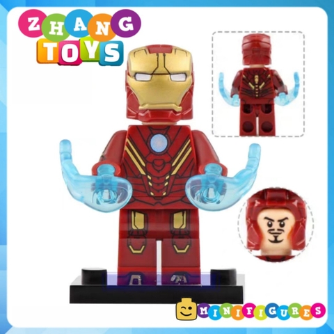 Xếp hình Iron Man Người sắt Tony Stark siêu anh hùng Marvel tuyển tập mới nhất 2020 Lego Minifigures Xinh X0199