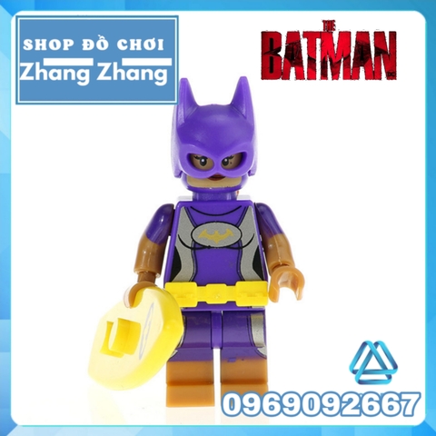 Xếp hình Batgirl và Wonder Twin DC siêu anh hùng Lego Minifigures POGO PG8107