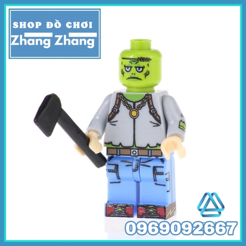 Xếp hình Halloween các nhân vật phim kinh dị Scared Lego Minifigures POGO PG8174