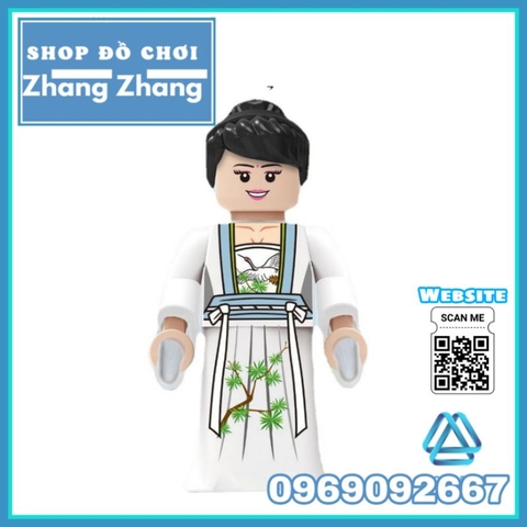 Đồ chơi xếp hình Trang phục cung tần thời Đại Hán Minifigures M8043