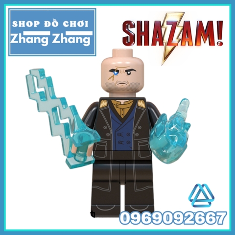 Xếp hình Shazam Billy Batson Mary Thaddeus Sivana Freddy Freeman Darla Dudley Pedro Pena Lego Minifigures Koruit Wm6058