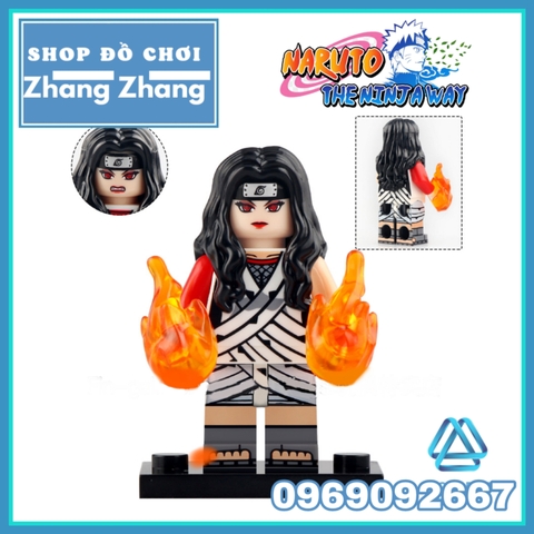 Đồ chơi xếp hình Naruto gồm Obito Uchiha - Ibiki Morino - Kurenai Yuhi - Rin Nohara - Kakashi Hatake Minifigures KDL807