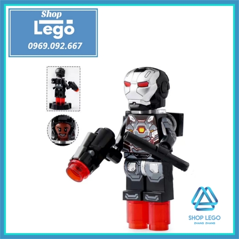 Xếp hình Black Widow Hawkeye Ant man Pepper Thor War Machine Nebula Nick Fury Captain America Lego Minifigures SY1311