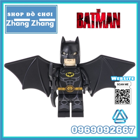 Xếp hình Iron Nightrunner Spider-Man Batman Killer Frost Venom Robin Deadman Squirrel Girl Lego Minifigures Kopf KF6052