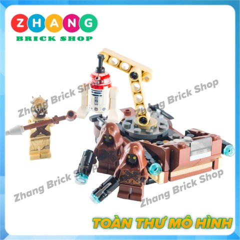 Xếp hình Star Wars Tatooine Battle mới nhất Lego Minifigures K-006