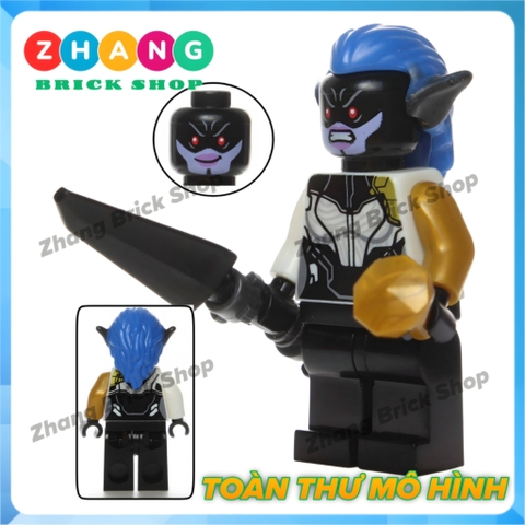 Xếp hình Hulk - Thanos - Outtrider - Thor -  Strange Shuri Star-lord - Ebony Maw - Corvus Glaive Lego Minifigures SY1060