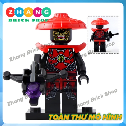 Xếp hình Ninjago đại chiến tộc rắn và bạch cốt tinh tộc Lego Minifigures LELE A098 105