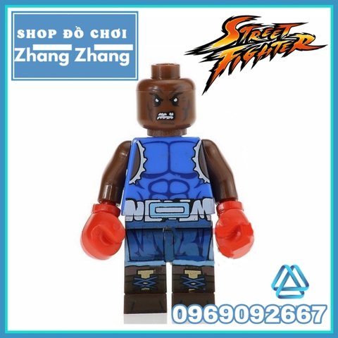 Xếp hình Street Fighter Wave 2 Lego Minifigures Kopf KF8016