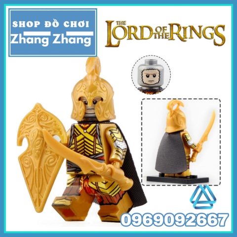 Xếp hình Chiến binh Tộc tiên Elves - The hobbit - Chúa tể những chiếc nhẫn Lego Minifigures Koruit KT1032
