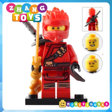 Đồ chơi xếp hình Ninjago đại chiến tộc Rắn Lego Minifigures PRCK GA115 - 122