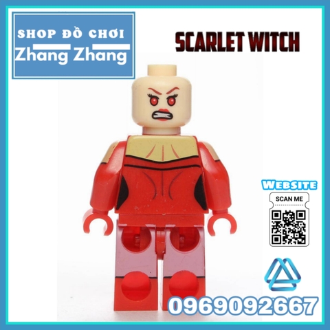 Xếp hình Scarlet Witch Comics Classic Lego Minifigures Wm6024 wm463
