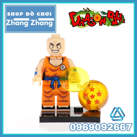 Đồ chơi Xếp hình Dragon Ball Son Goku
Goku Black Rose
Uub Hit
Vegeta
Krillin
Gotenks
Frieza Minifigures Kopf KF6040