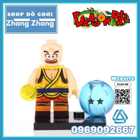Xếp hình 7 viên ngọc rồng Dragon Ball Goku
- Krillin
- Fu
- Trunks - Android 13 - Vegeta Lego Minifigures Kopf KF6048