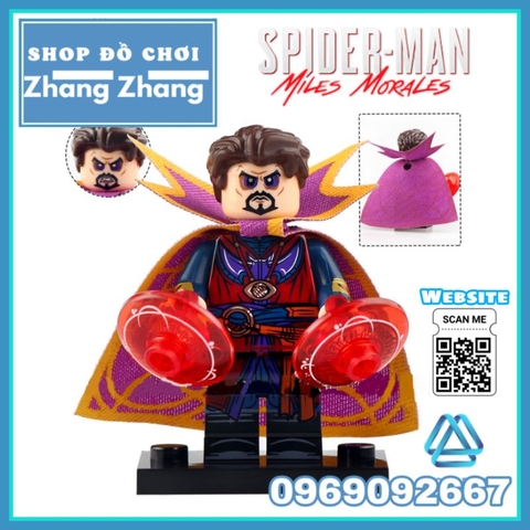 Đồ chơi xếp hình Spider man Green Goblin Doctor Strange Eddie Brock Jonah Jameson Minifigures Xinh X0331