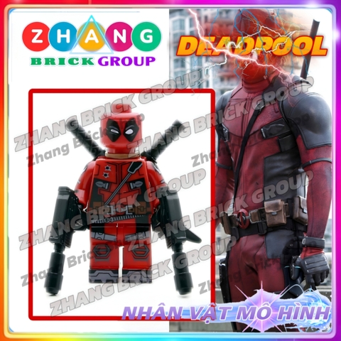 Đồ chơi Xếp hình Deadpool Siêu anh hùng DC Marvel Minifigures Xinh Xh190 X0101