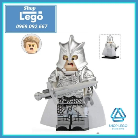 Xếp hình Game of Thrones Kingsguard trong Trò chơi vương quyền Lego Minifigures Koruit KT1019