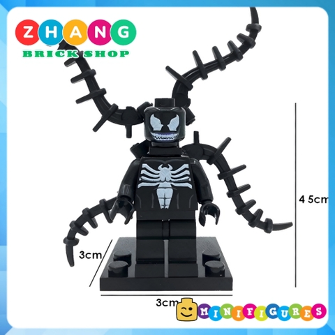 Xếp hình Loki - Robin - Wolverine - shazam - Flash - Nightwing - Venom - Deadpool DC Lego Minifigures Xinh X010 - 018