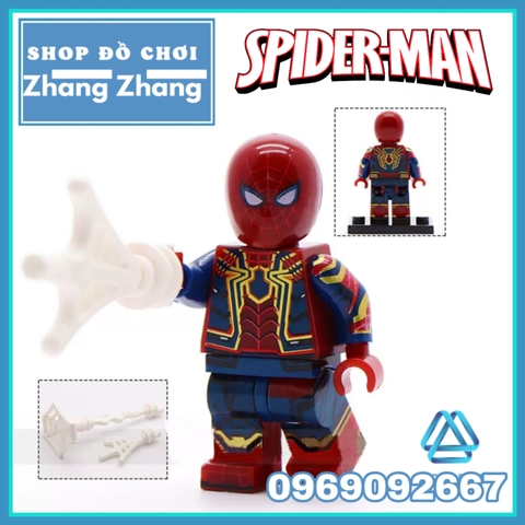 Xếp hình Spider Man Far from home, Mysterio Lego Minifigures Wm wm6071
