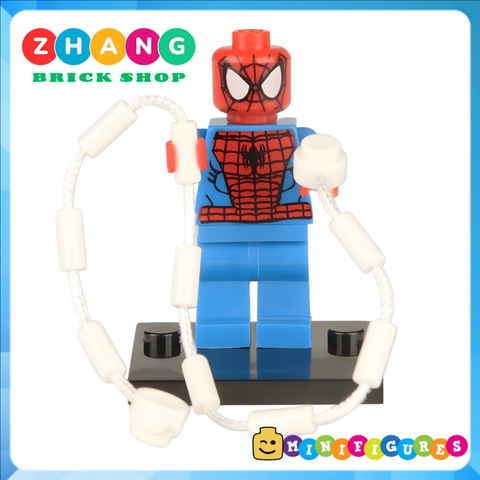 Đồ chơi Xếp hình Captain America gồm Hulk - Spider man - Thor Zod - Hawkeye - Iron man - Batman Minifigures Xinh 001 009