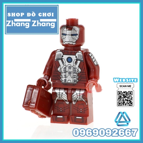 Xếp hình Reverse-Flash Greenlantern Wolverine Lego Minifigures POGO PG8105