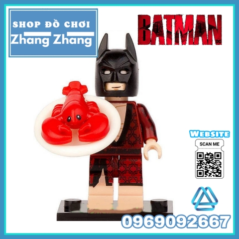 Xếp hình Batman Batgirl Redhood thành phố Gotham Lego Minifigures POGO PG124 131 PG8040