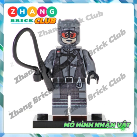 Xếp hình Batman : Arkham Harleen Victor Fries Quinzel Joker Reddier Catwoman Bane Lego Minifigures Pogo PG8186