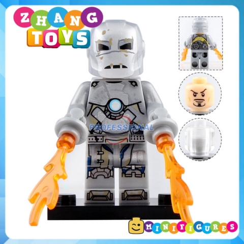 Xếp hình Tuyển tập Iron-man Thanos Warmachine  mk1 Lego Minifigures xinh X0252