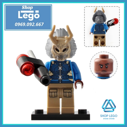 Xếp hình Avengers Infinity War Black Panther - Killmonger - Shuri - Ulysses Klaw - Okoye Lego Minifigures Xinh X0184