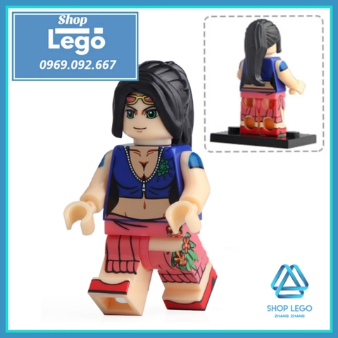 Xếp hình One Piece Nico Robin - Franky - Trafalgar - Sabo - Shanks
- Nami - Ace
- Brook Lego Minifigures Koruit KT1013