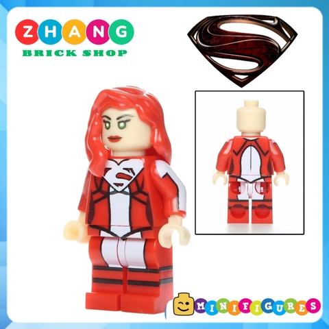 Xếp hình Black Panther Scarecrow Lana Lang Superwoman Psylocke Robin Marvel DC Green Arrow Lego Minifigures POGO PG8153