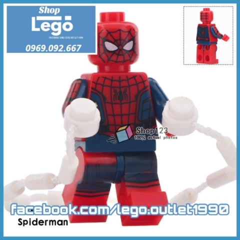 Xếp hình Spider-Man Home Coming Lego Minifigures MG0101