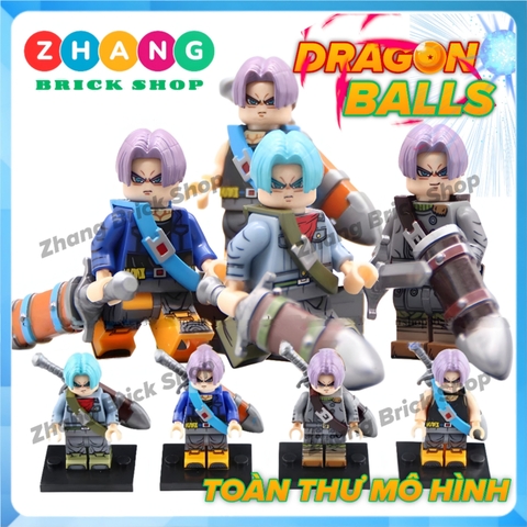 Xếp hình Dragon Ball Torankusu - Trunks 7 viên ngọc rồng Lego Minifigures Koruit KT1020 Xp139