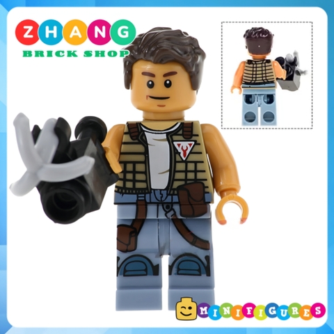 Xếp hình Zander - Ponda Baba - Anakin - Leia - Obi-Wan - Rebel Pilot - Mon Mothma Lego Minifigures Xinh X0144