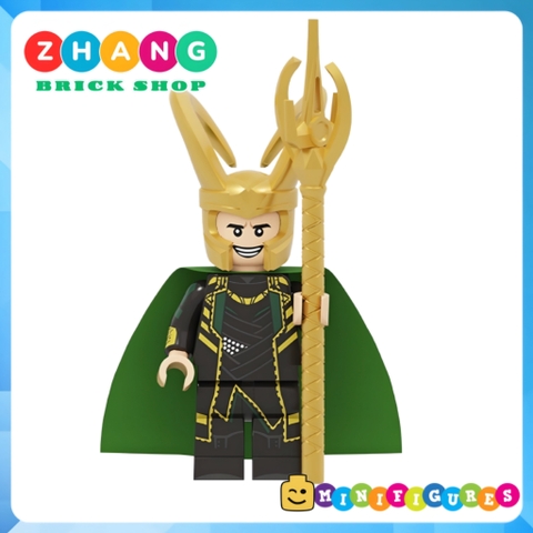 Xếp hình Iron Man
- Captain America - Deadpool
- Hawkeye
- Hulk - Rocket Racoon - Loki Lego Minifigures POGO PG8271