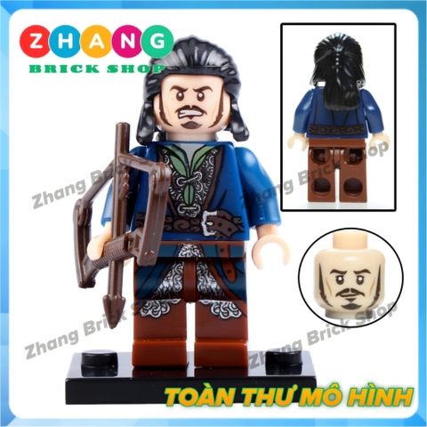 Xếp hình The Hobbit Theoden - Eomer - Rohan - Wormtongue - Boromir - Aragorn - Bowman Lego Minifigures Pogo PG8031