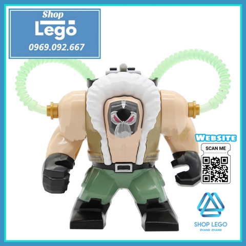 Xếp hình Siêu anh hùng Marvel, X-men, DC Comics Bane Lego Minifigures POGO pg8093