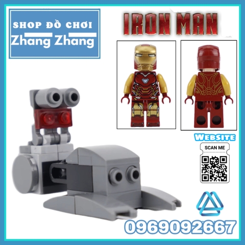 Xếp hình Người sắt Iron Man biến hình Hulkbuster 12in1 Lego Minifigures Elephant JX1162