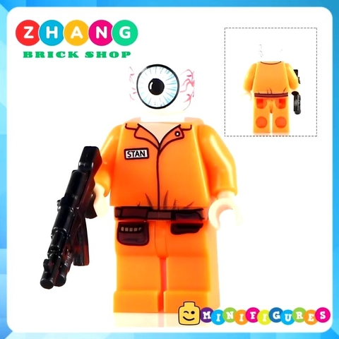 Xếp hình Joker - Killer Crock - Henchman - White Creepy trong Suicide Squad Lego Minifigures KL9008