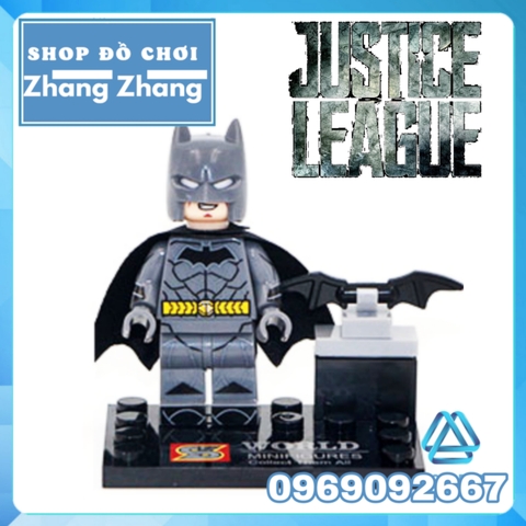 Xếp hình Dawn of Justice League - Tornado - wonder Woman - Green Lantern - Cyborg - Superman Lego Minifigures Sy Sy289