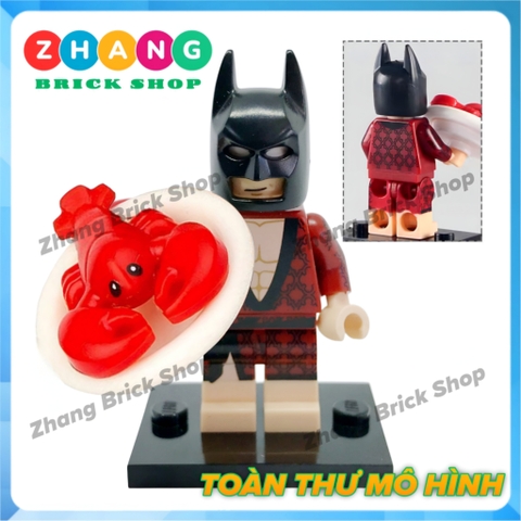 Xếp hình Batman Batgirl Redhood thành phố Gotham Lego Minifigures POGO PG124 131 PG8040