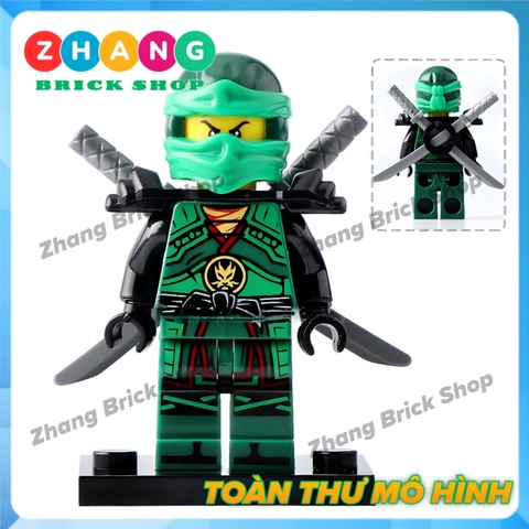 Xếp hình Ninjago Villains Samurai X , Krux, The Wei Snake , Vermin Lego Minifigures Xinh X0155