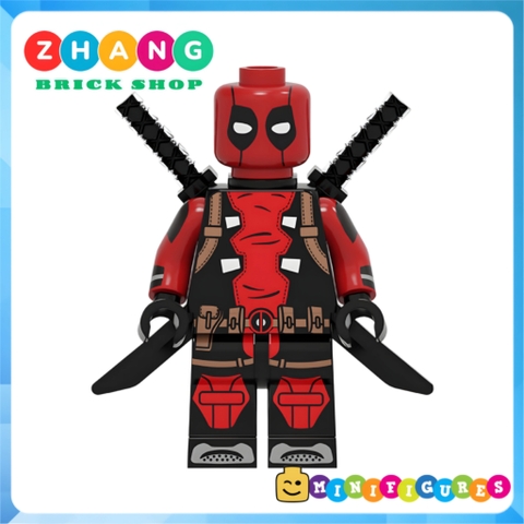 Xếp hình Iron Man
- Captain America - Deadpool
- Hawkeye
- Hulk - Rocket Racoon - Loki Lego Minifigures POGO PG8271