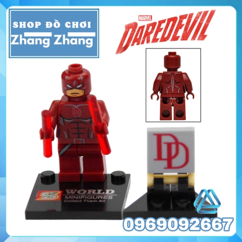 Xếp hình Daredevil Magneto Ant-Man Loki Wolverine The Beast Green Arrow DC X-men Lego Minifigures Sy259