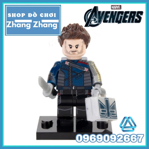 Xếp hình Winter Soldier - Agent 13 - Baron Zemo - US Agent - Batroc - Falcon Battlestar Lego Minifigures Xinh X0313